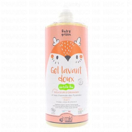 MKL baby Green - Gel Lavant Bio (1l)