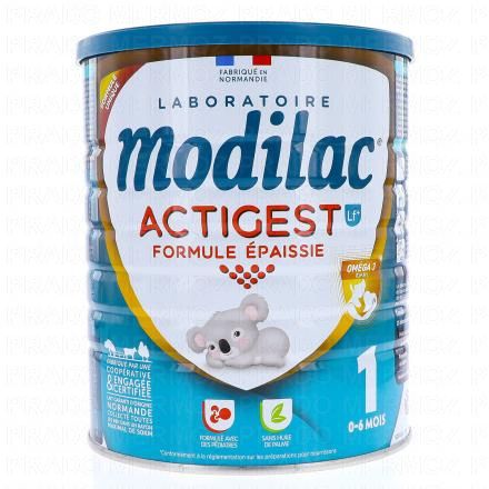 MODILAC Actigest Lf+ Lait infantile 1er &acirc;ge 800g
