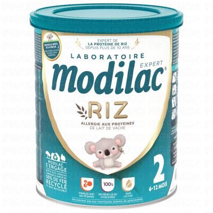 MODILAC Expert Riz Lait de suite 2&egrave;me &acirc;ge 800g