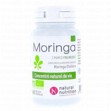 MORINGA OLEIFERA BIO Concentr&eacute; naturel de vie bo&icirc;te de 60 g&eacute;lules