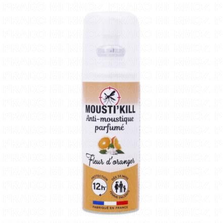 MOUSTI'KILL Spray anti-moustiques parfumé senteur fleur d'oranger 100ml