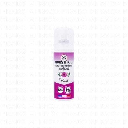 MOUSTI'KILL Spray anti-moustiques parfumé senteur floral 100ml