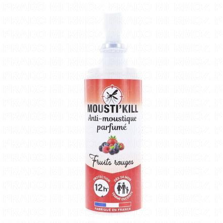 MOUSTI'KILL Spray anti-moustiques parfum&eacute; senteur fruits rouges 100ml