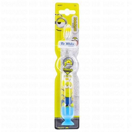 MR.WHITE Brosse &agrave; dents Souple lumineuse Les Minions
