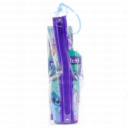 MR.WHITE Trousse brosse &agrave; dents, dentifrice, tasse (stitch)