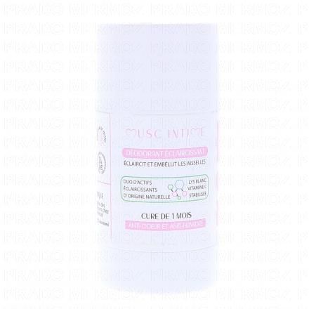 MUSC INTIME D&eacute;odorant Eclaircissant 50g