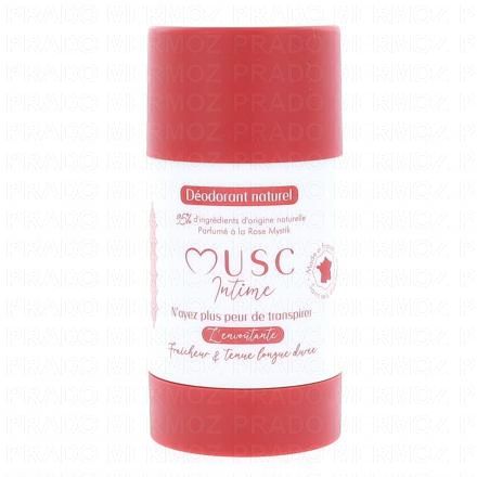 MUSC INTIME L'envoutante - D&eacute;odorant naturel rose mystik 50g