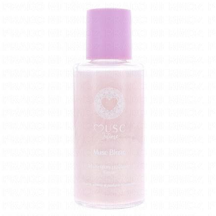 MUSC INTIME Huile Glow Pailletée Corps Musc Blanc 100ml