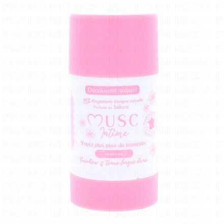 MUSC INTIME L'Innocente - D&eacute;odorant naturel Sakura 50g