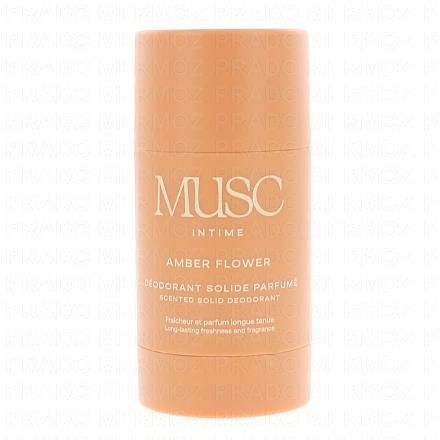 MUSC INTIME La Pr&eacute;cieuse - D&eacute;odorant Solide Parfum Ambre Florale 50g
