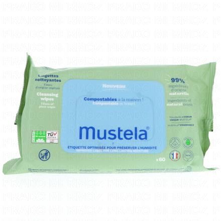 MUSTELA Bébé Lingettes parfumées x60