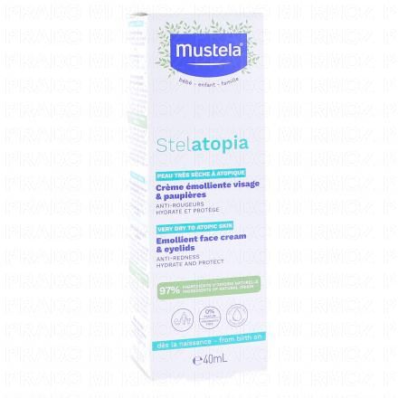 MUSTELA B&eacute;b&eacute; "Peau &agrave; tendance atopique" Stelatopia cr&egrave;me &eacute;molliente (tube 40 ml)