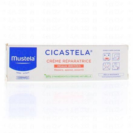 MUSTELA Peau irrit&eacute;e - Cicastela cr&egrave;me r&eacute;paratrice tube 40ml
