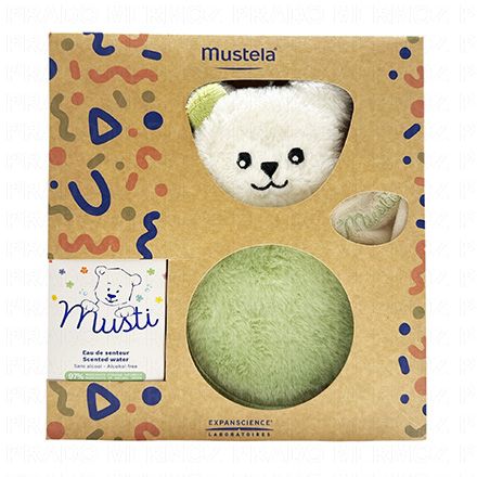 MUSTELA Coffret Musti eau de soin flacon 50ml + doudou OFFERT