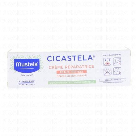 MUSTELA Peau irritée - Cicastela crème réparatrice tube 40ml