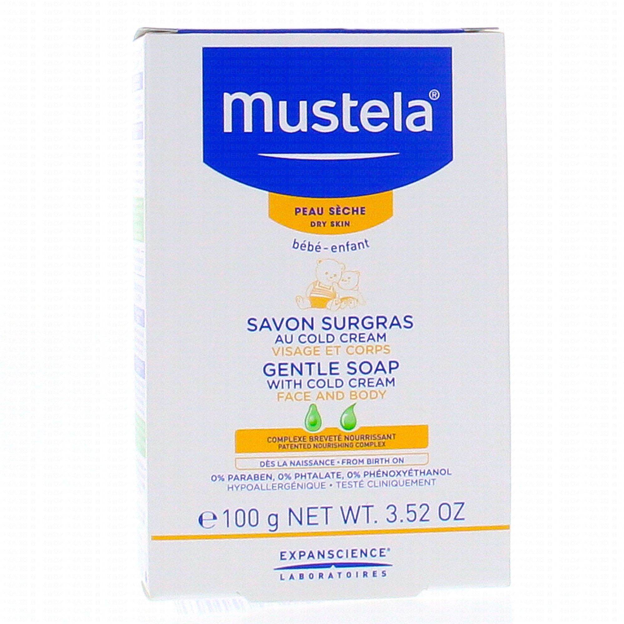 Mustela Peau Seche Bebe Savon Surgras Au Cold Cream 100g Pharmacie En Ligne Prado Mermoz