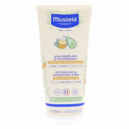 MUSTELA Soin D&eacute;m&ecirc;lant & Nourrissant 200ml