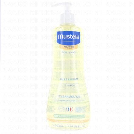 MUSTELA huile lavante peau s&egrave;che flacon pompe 500ml