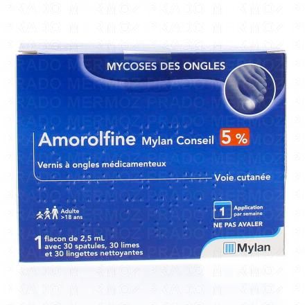 AMOROLFINE 5% Mylan