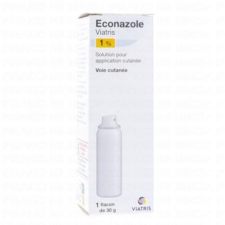 ECONAZOLE solution cutanée 1% 30g