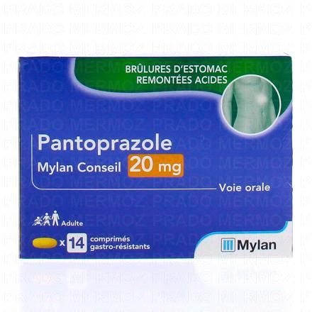 MYLAN Pantoprazole 20mg (14 comprimés)