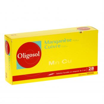 Manganèse-cuivre oligosol
