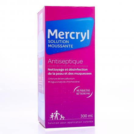 Mercryl solution moussante (flacon de 300 ml)