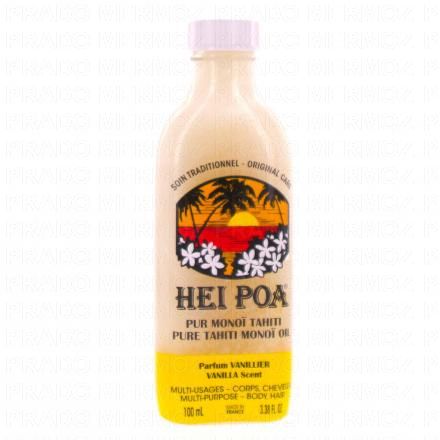 HEI POA Pur Mono&iuml; de Tahiti senteur vanille (flacon 100ml)