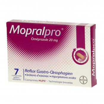 Mopralpro 20 mg (boîte de 7 comprimés)