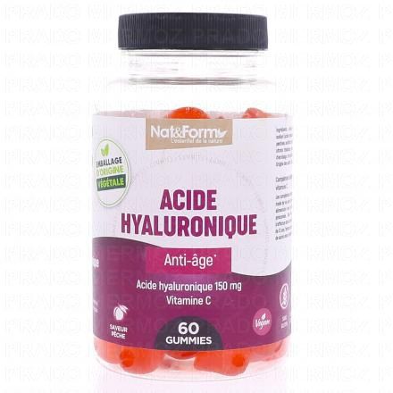 NAT&FORM Acide Hyaluronique Anti-&acirc;ge x60 Gummies