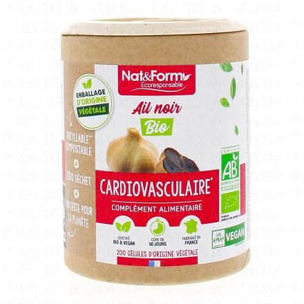 NAT & FORM Ecoresponsable - Ail noir Bio 200 g&eacute;lules