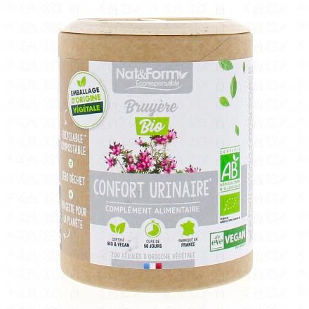 NAT & FORM Ecoresponsable - Bruy&egrave;re bio 200 g&eacute;lules