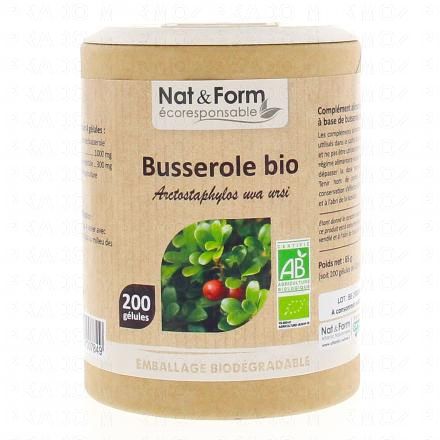 NAT & FORM Ecoresponsable - Busserole Bio 200 gélules