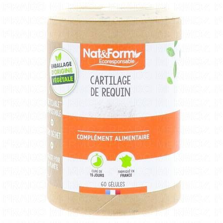 NAT & FORM Ecoresponsable - Cartilage de requin 300mg x60 g&eacute;lules
