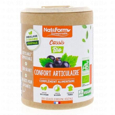 NAT & FORM Ecoresponsable - Cassis Bio 200 g&eacute;lules