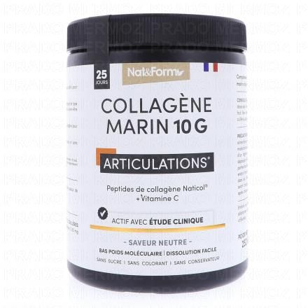NAT & FORM Collag&egrave;ne marin Articulations poudre 252g