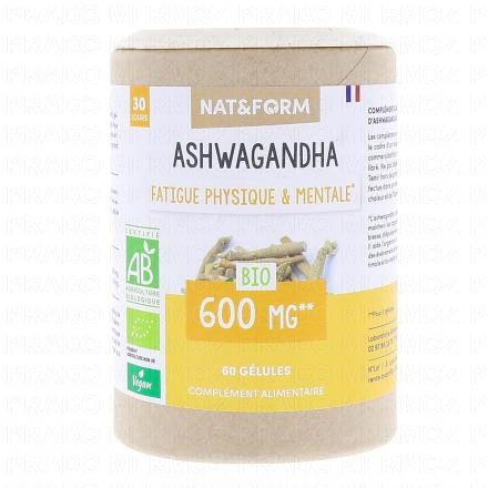 NAT&FORM Ecoresponsable - Ashwagandha Bio x60 gélules