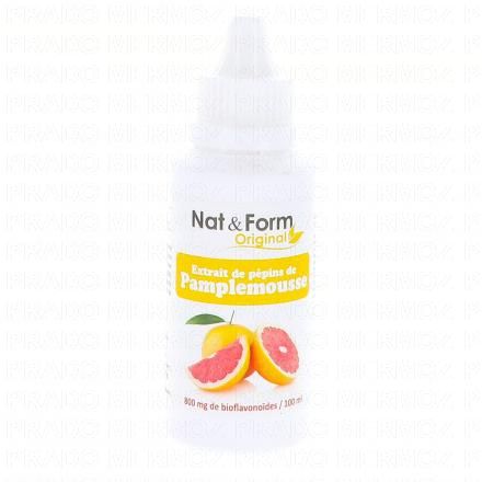 NAT & FORM Original - Extrait de p&eacute;pins de pamplemousse bio flacon-pipette 50ml