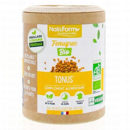 NAT & FORM Ecoresponsable - Fenugrec Bio 200 g&eacute;lules