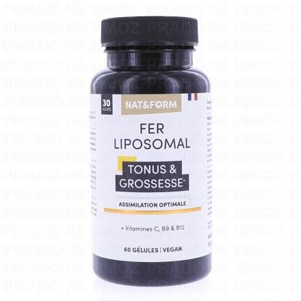 NAT & FORM Fer liposomal x60 gélules