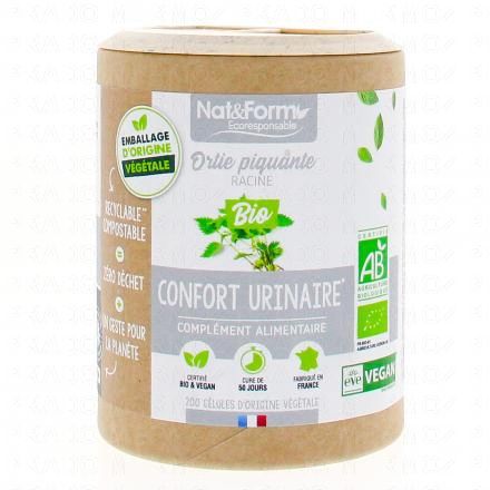 NAT & FORM Ecoresponsable - Ortie piquante Bio 200 g&eacute;lules