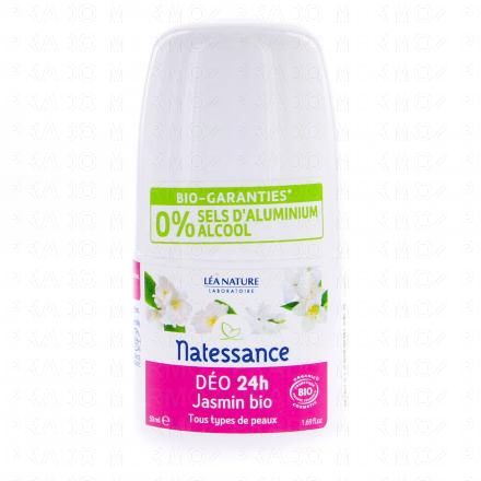 NATESSANCE D&eacute;odorant 24h Jasmin bio 50ml