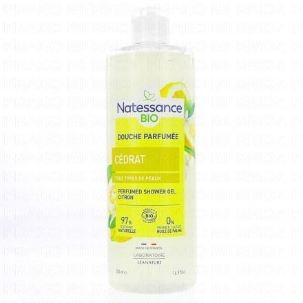 NATESSANCE Douche parfum&eacute;e c&eacute;drat bio 500ml