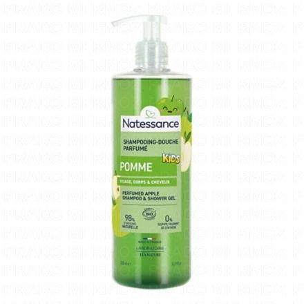 NATESSANCE Kids - Shampooing Douche Pomme Bio 500ml