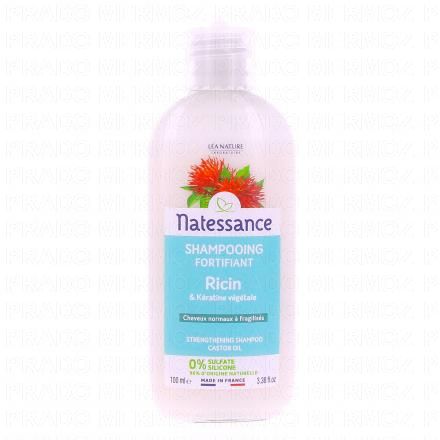 NATESSANCE Shampooing r&eacute;parateur &agrave; l'huile de ricin (flacon 100ml)