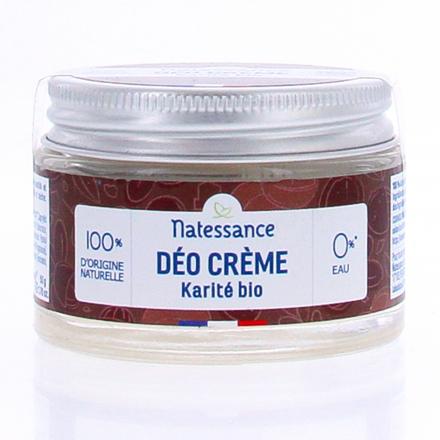 NATESSENCE D&eacute;o cr&egrave;me karit&eacute; bio 50g