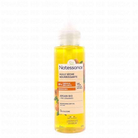 NATESSENCE Huile Capillaire Sèche Fortifiante à l'Argan bio 100ml
