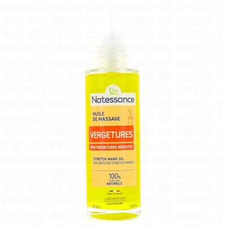 NATESSENCE Huile de Massage Vergetures 100ml