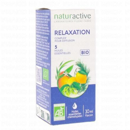 NATURACTIVE Complex' Relaxation Huiles Essentielles Bio pour diffusion 30ml