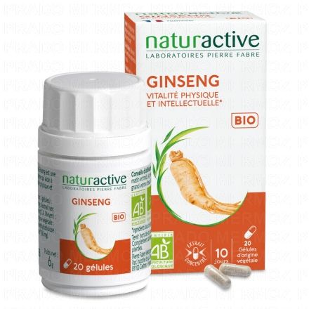 NATURACTIVE Elusanes Ginseng (bo&icirc;te 20 g&eacute;lules)